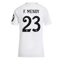 Fotballdrakt Dame Real Madrid Ferland Mendy #23 Hjemmedrakt 2024-25 Kortermet